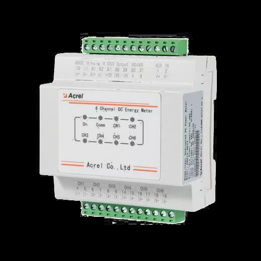 Din Rail Multi Circuit DC Energy Meter In Base Sation